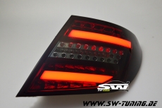 SWCelis LED Rckleuchten fr Mercedes C-Klasse W204 Limo 07-11 red/smoke Lightbar