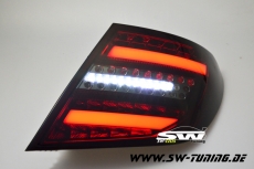 SWCelis LED Rckleuchten fr Mercedes C-Klasse W204 Limo 07-11 red/smoke Lightbar
