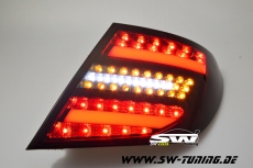 SWCelis LED Rckleuchten fr Mercedes C-Klasse W204 Limo 07-11 red/smoke Lightbar
