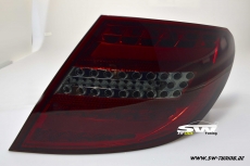 SWCelis LED Rckleuchten fr Mercedes C-Klasse W204 Limo 07-11 red/smoke Lightbar
