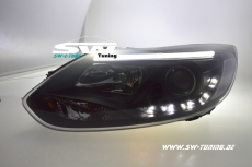 SW-LTube Scheinwerfer Ford Focus Mk3 Typ DYB 11-14 LED Lighttube black