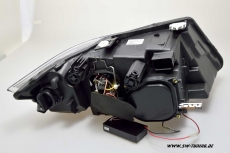 SWCCFL Angel Eye Scheinwerfer BMW 3er E90/91 05-13 CCFL Standlichtringe black
