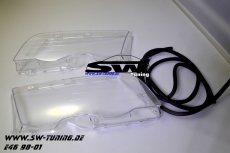Replacement lenses for BMW 3 Series E46 sedan 98-01 Headlight
