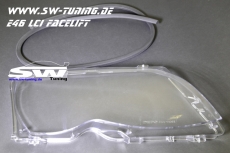 Replacement lenses for BMW 3 Series E46 LCI Sedan/Stationwagon 01-05 Headlight