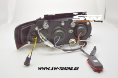 SW-CCFL Angel Eye Scheinwerfer VW Passat 3B 97-00 CCFL-Ringe black