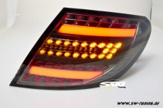 SWCelis LED Rckleuchten fr Mercedes C-Klasse W204 Limousine 07-11 smoke
