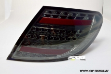 SWCelis LED Rckleuchten fr Mercedes C-Klasse W204 Limousine 07-11 smoke