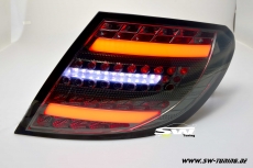 SWCelis LED Rckleuchten fr Mercedes C-Klasse W204 Limousine 07-11 smoke