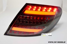 SWCelis LED Rckleuchten fr Mercedes C-Klasse W204 Limousine 07-11 smoke