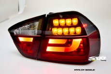 SWCelis LED Rckleuchten 3er BMW E90 Limo 05-08 red/black/clear Lightbar