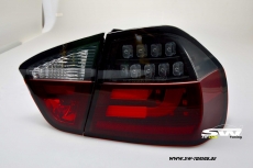 SWCelis LED Rckleuchten 3er BMW E90 Limo 05-08 red/black/clear Lightbar