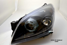 SW Angel Eye Xenon Scheinwerfer Opel Astra H 04-11 LED-SLR black