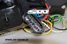 SW-Ltube Scheinwerfer MB C-Klasse W204/S204 Mopf 11-15 LED Blinker Lighttube Black