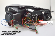 SW-DRLtube Scheinwerfer VW Golf VI 08-12 LED TFL R87 Lighttube black
