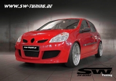 Renault Clio III Typ R Seitenschweller SW-Look 05-09 5Trer