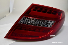 SW-Celis LED Rckleuchten fr Mercedes C-Klasse W204 Limousine 07-11 red/clear