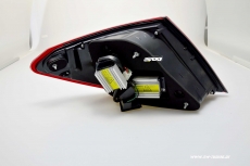 SW-Celis LED Rckleuchten fr Mercedes C-Klasse W204 Limousine 07-11 red/clear