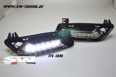 LED Tagfahrlicht fr BMW X3 Typ F25 10-14 chrome