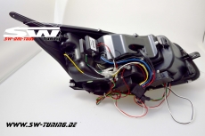 SW-DRLtube Scheinwerfer Opel Insignia 08-13 LED TFL R87 Lighttube black