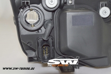 SW-CCFL Angel Eye Scheinwerfer Ford Focus Mk2 04-08 mit CCFL-Ringe chrome