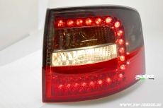 LED Rckleuchten fr Audi A6 4B Avant C5 97-05 red/smoke