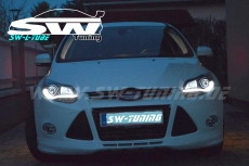 SW-LTube Scheinwerfer Ford Focus Mk3 CB8 11-14 LED Lighttube-Standlicht black