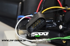 SW-Light Scheinwerfer Ford Fiesta Mk7 JA8 08-13 LED Standlicht Black