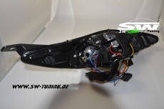 SW-Light Scheinwerfer Ford Fiesta Mk7 JA8 08-13 LED Standlicht Black