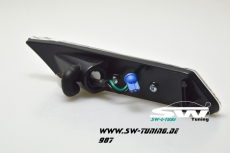 SWLtube LED Seitenblinker fr Porsche Boxster Cayman 987 05-13 Lightbar black/clear