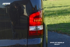 SW-Celis LED taillights VW T5 GP FACELIFT Type 7E 10-15 red/clear Lightbar