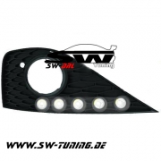 LED Tagfahrlicht fr Seat Ibiza 6J 08-12 chrome fr NSW