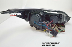SW-DRLTube Scheinwerfer Ford Focus Mk3 DYB 11-14 LED TFL R87/ LED Lighttube black