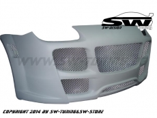 Frontstostange SW-Design fr Porsche Cayenne I 9PA 955 02-06 mit Teilegutachten
