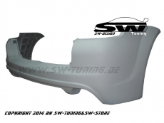 Heckstostange SW-Design fr Porsche Cayenne I 9PA 955 02-06 mit Teilegutachten