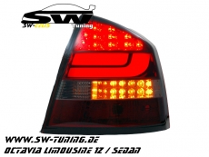 SW-Celis LED Rckleuchten Skoda Octavia II Limousine 1Z 04-08 red/smoke Lightbar