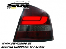 SW-Celis LED Rckleuchten Skoda Octavia II Limousine 1Z 04-08 red/smoke Lightbar