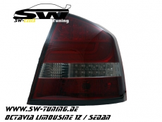 SW-Celis LED Rckleuchten Skoda Octavia II Limousine 1Z 04-08 red/smoke Lightbar