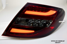 SWCelis LED Rckleuchten fr Mercedes C-Klasse W204 Limo Coupe 11-14 Mopf red/smoke