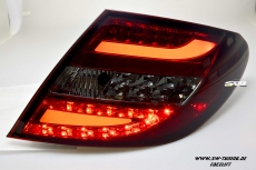 SWCelis LED Rckleuchten fr Mercedes C-Klasse W204 Limo Coupe 11-14 Mopf red/smoke
