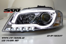 SW-DRLTube Scheinwerfer AUDI A3 8P 08-12 Facelift LED TFL / Lighttube chrome