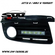 LED Tagfahrlicht fr VW Golf 5 Variant / Jetta 5 03-08 chrome