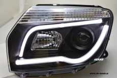 SW-Ltube Scheinwerfer Dacia Duster 10-14 LED Lighttube black