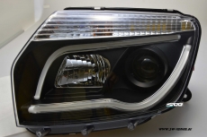 SW-Ltube Scheinwerfer Dacia Duster 10-14 LED Lighttube black