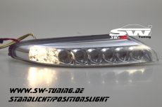 SW-DRL LED Blinker / LED Tagfahrlicht / Standlicht fr Porsche 911 997 Turbo / GT2 05-09 chrome