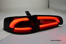 SW-Celi LED Rckleuchten Seat Ibiza 6L 02-08 Lightbar Black/smoke LED Blinker