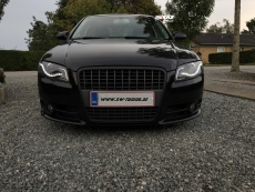 SW-DRL headlights AUDI A4 B7/8H Cabrio 04-08 LED-DRL R87 black