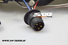 SW-CCFL Angel Eye Scheinwerfer Audi A3 8L 96-00 CCFL Standlichtringe Black