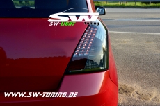 SW-Light LED Rckleuchten Suzuki Swift / Swift Sport EZ MZ 05-10 smoke