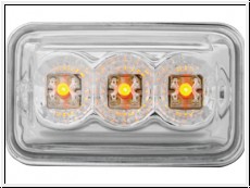 LED side marker VW Golf 2 chrome