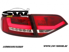 SW-Celis LED Rckleuchten Audi A4 B8 8K Limousine 07-11 Lightbar red/clear